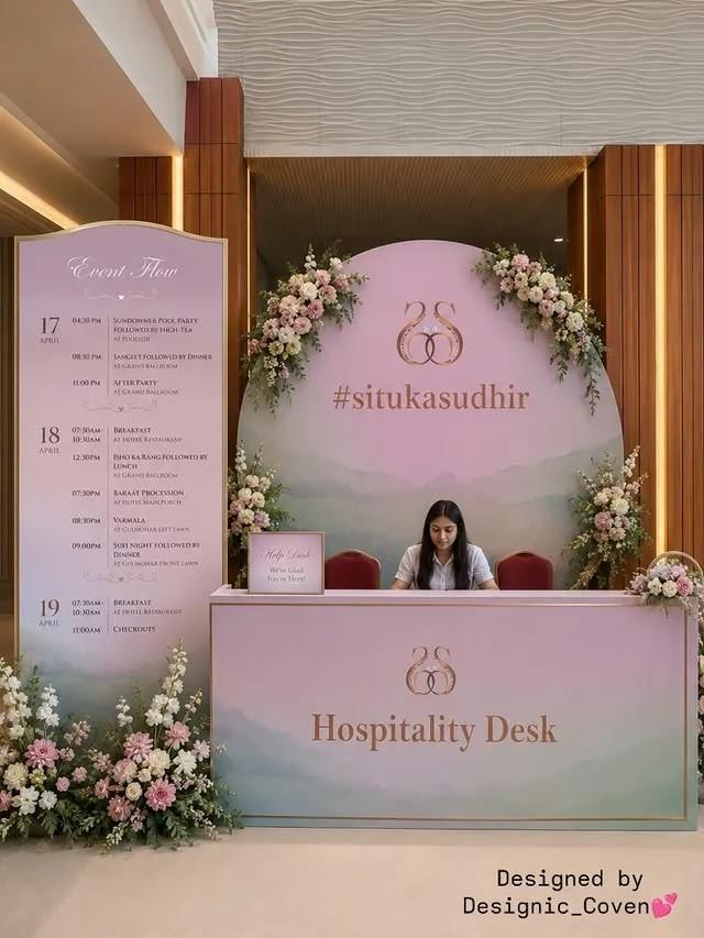 Blush Rendezvous Desk