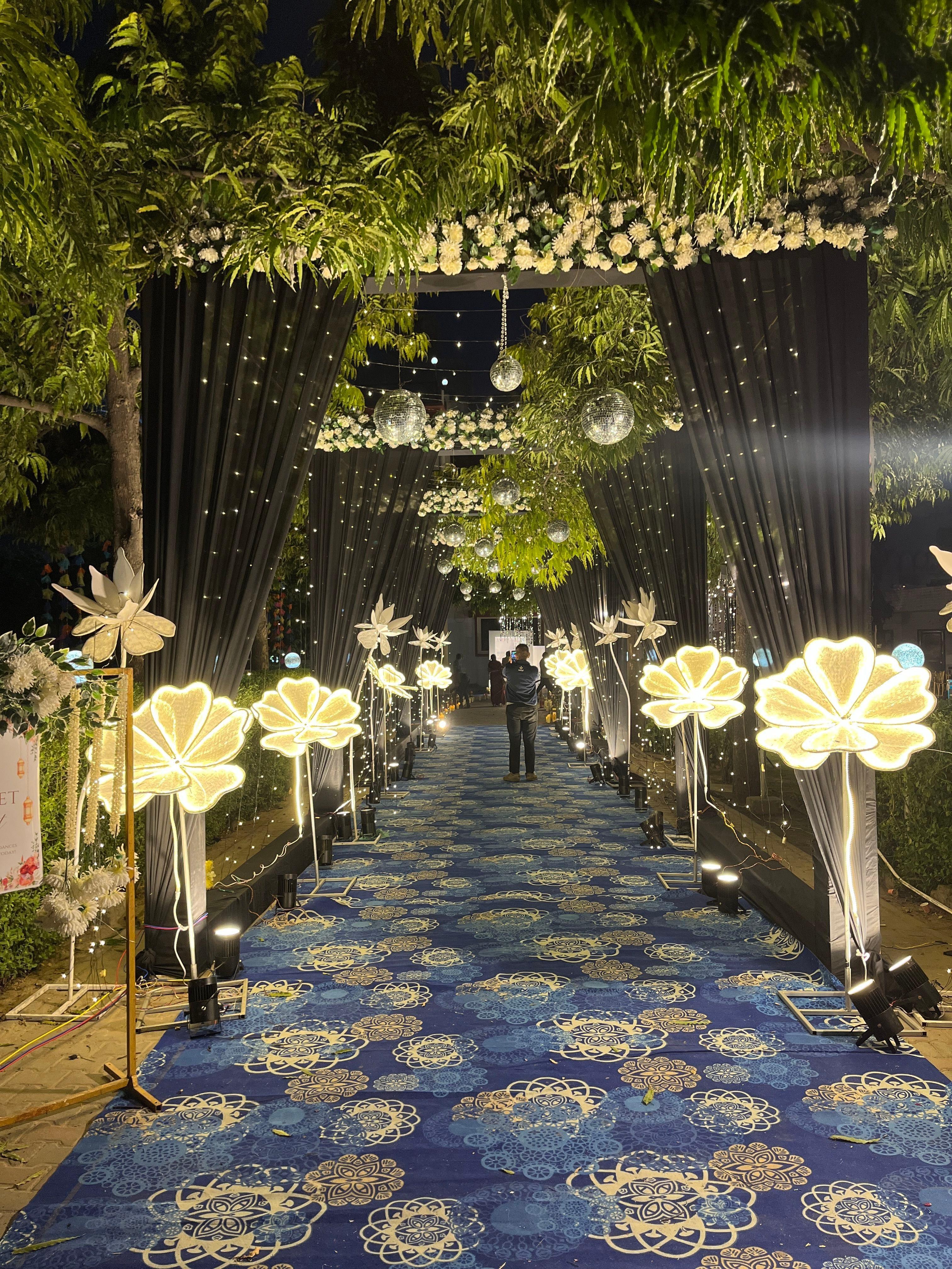 Moonlit Bloom Corridor