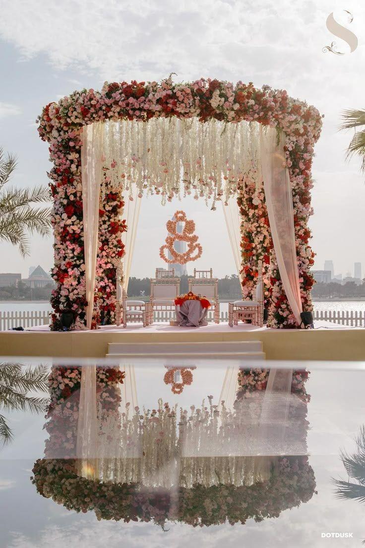 Waterside Bloom Mandap