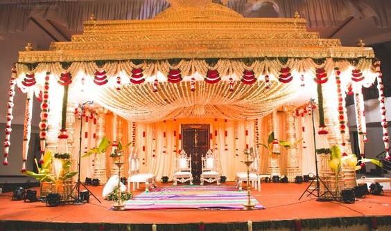 Chandelier Canopy Mandap