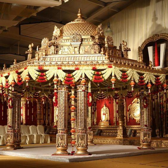 Multicolor Majesty Mandap