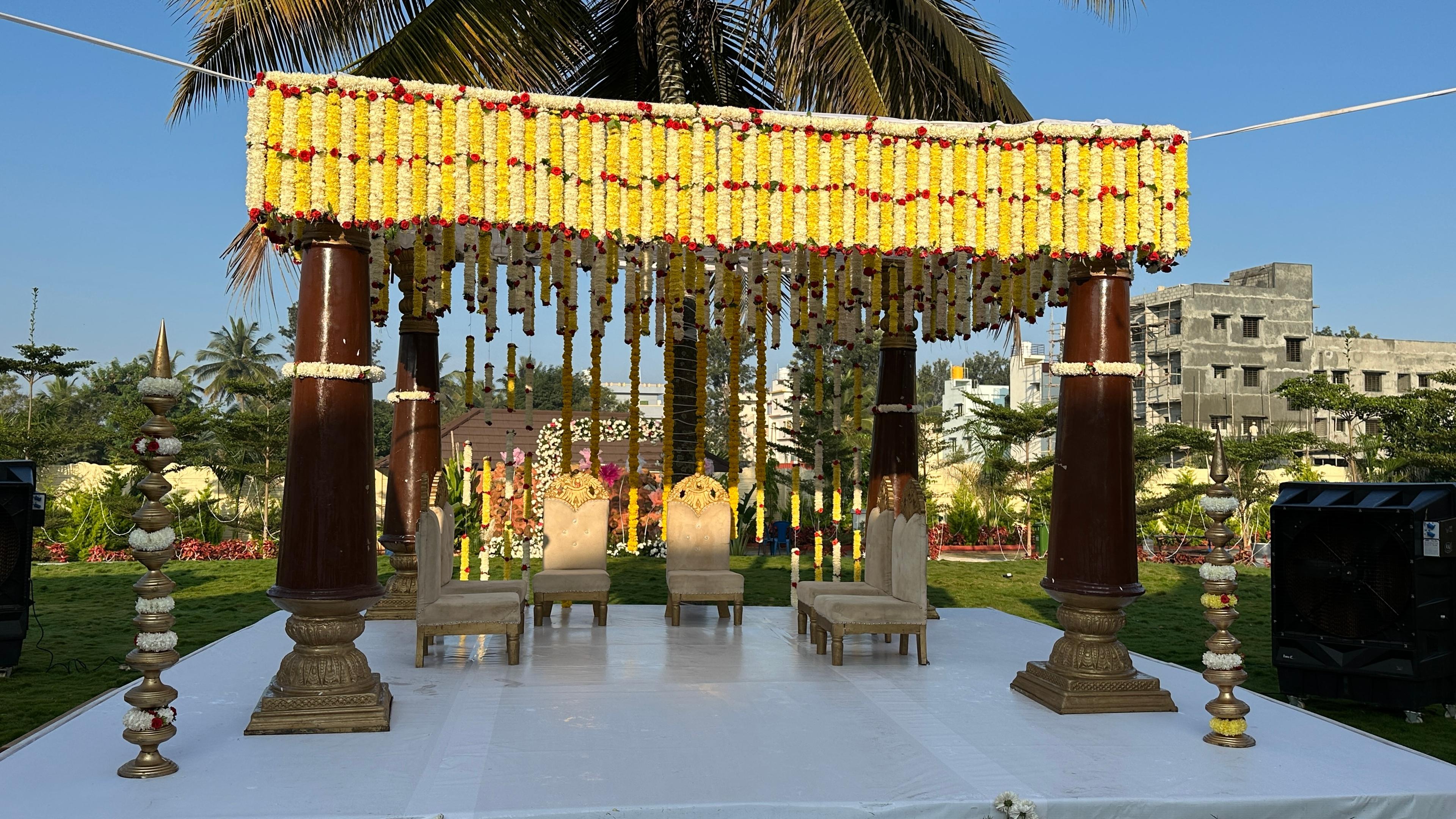 Regal Marigold Mandap