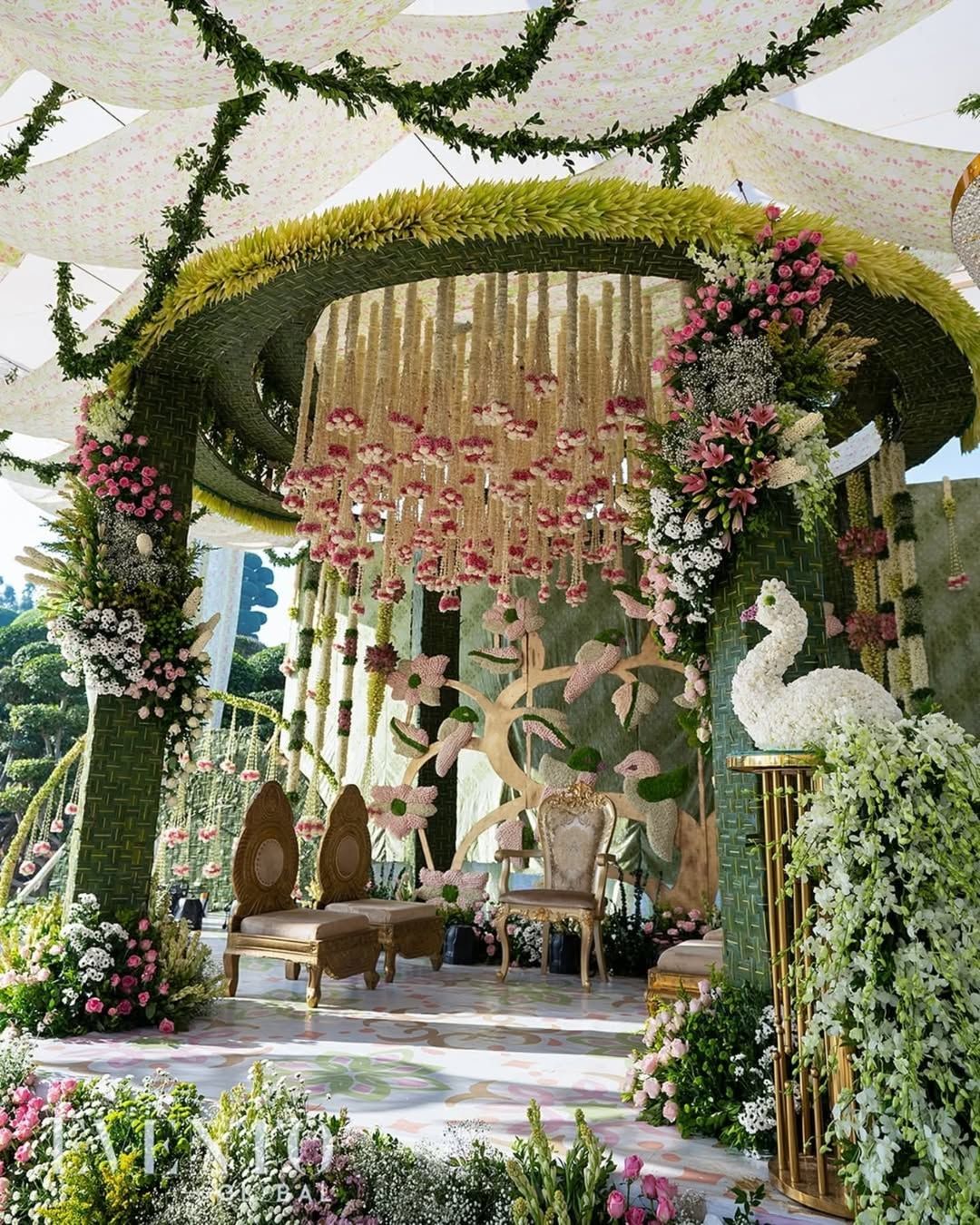 Peacock Blossom Pavilion