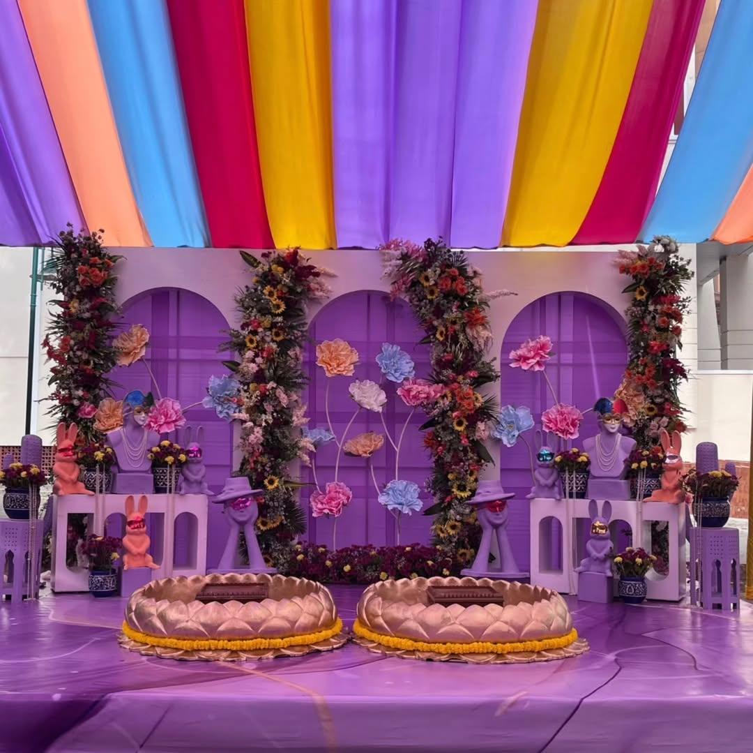 Lavender Whimsy Garden