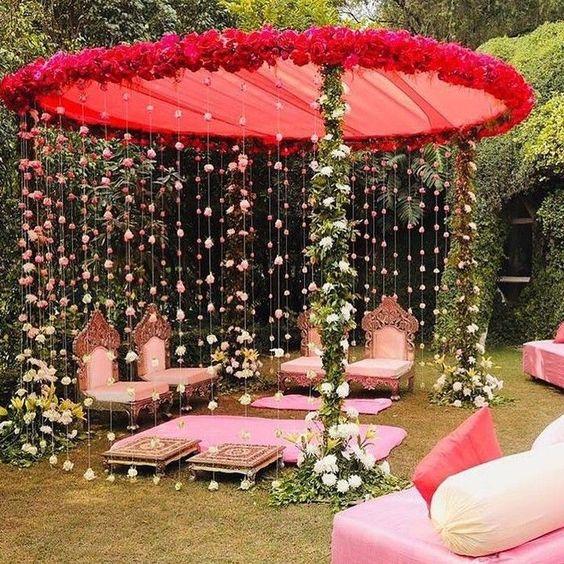 Sunflower Serenity Mandap