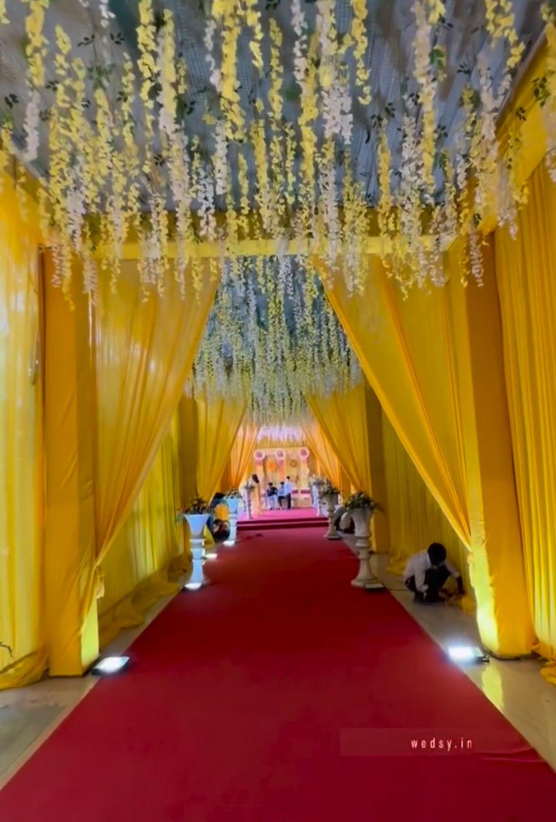 Yellow Bloom Walkway