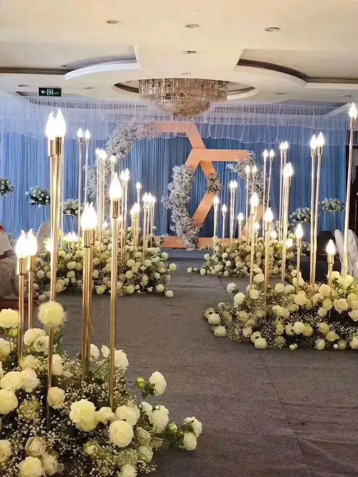 Golden Blossom Aisle