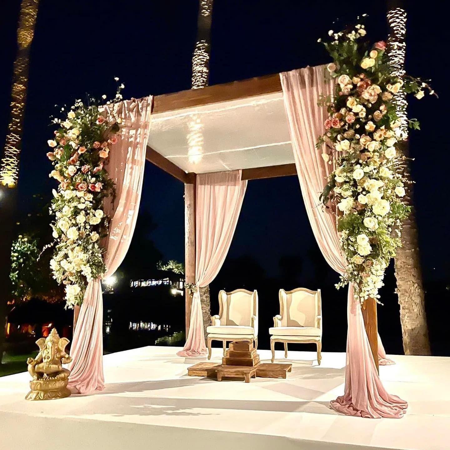 Blush Cascade Pavilion