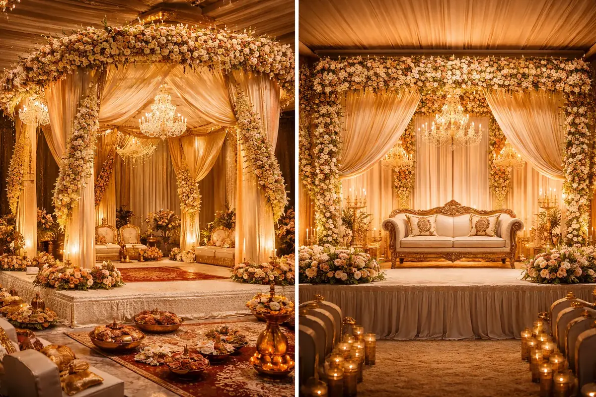 Mandap vs Stage